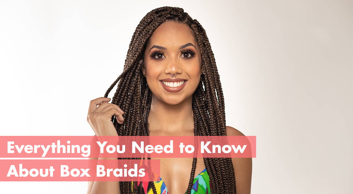 10 Bohemian Box Braids Styles for Black Women-Blog 
