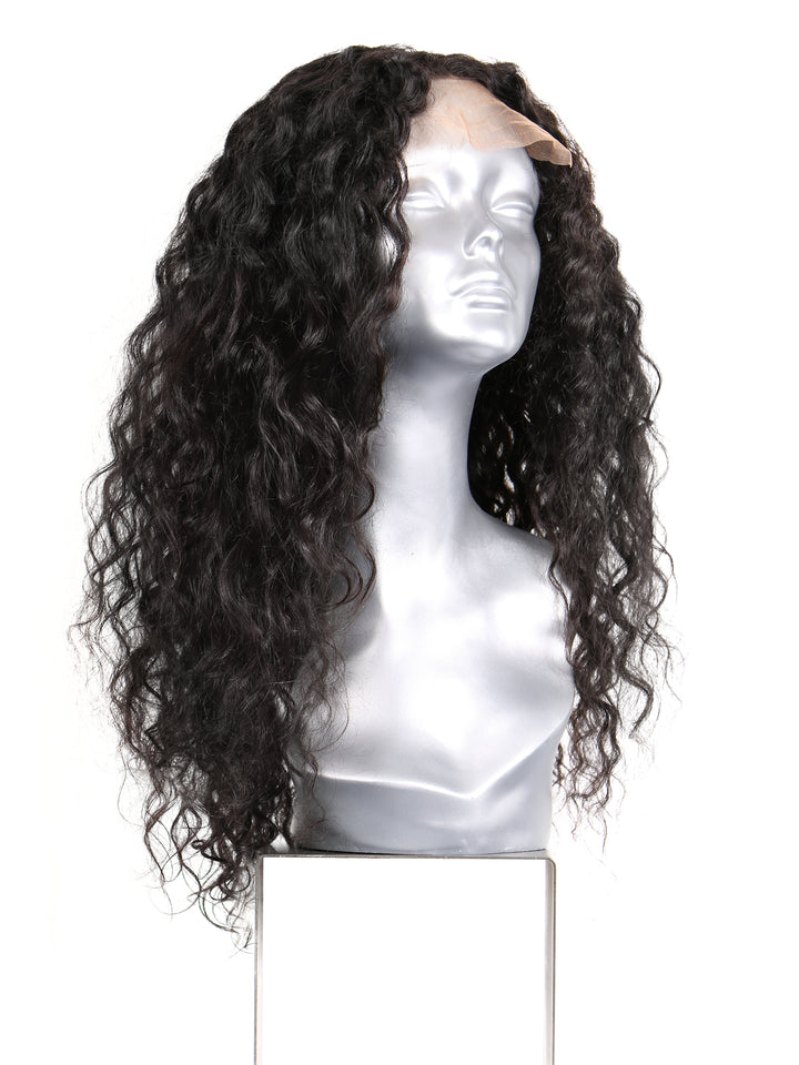 5x5 lace closure of Pure Curly Wig for seamless part