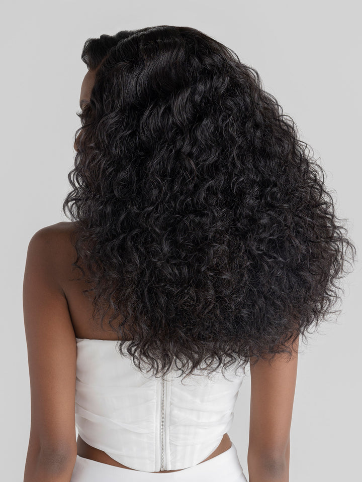 Indique Authentic Natural Deep Curly Virgin Cambodian Hair