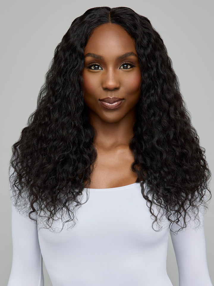 Voluminous Curly Wig: Achieve effortless style with natural-looking curls.