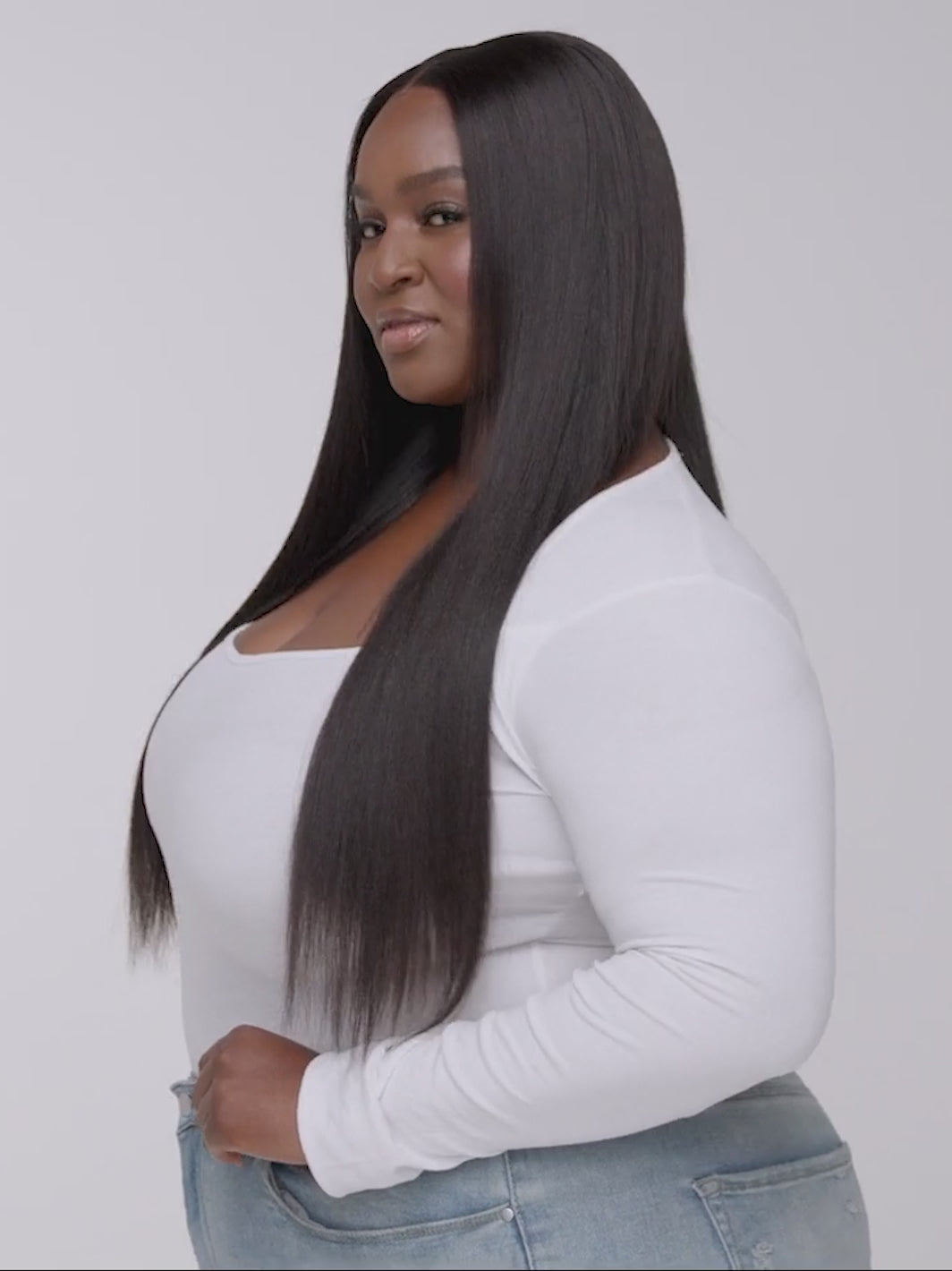 Bounce Relaxed Straight Hair Extensions