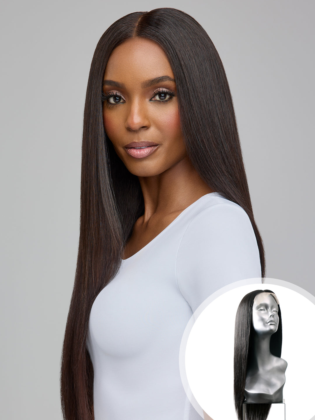 SEA Zen Straight closure wig natural texture