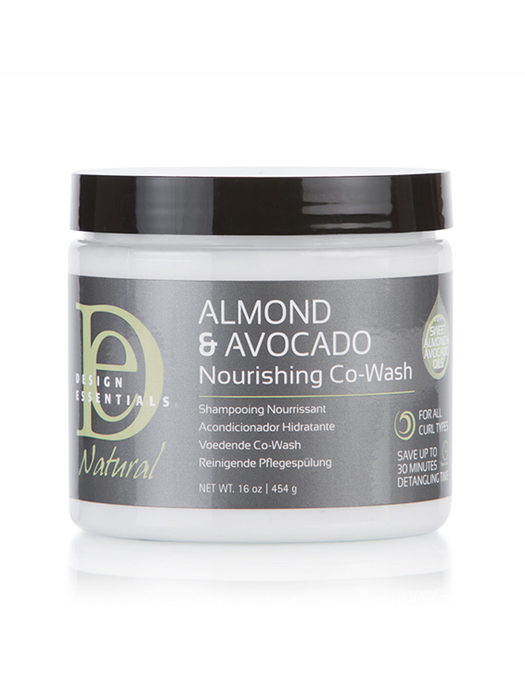 Design Essentials Almond & Avocado Co-Wash for Curly Hair