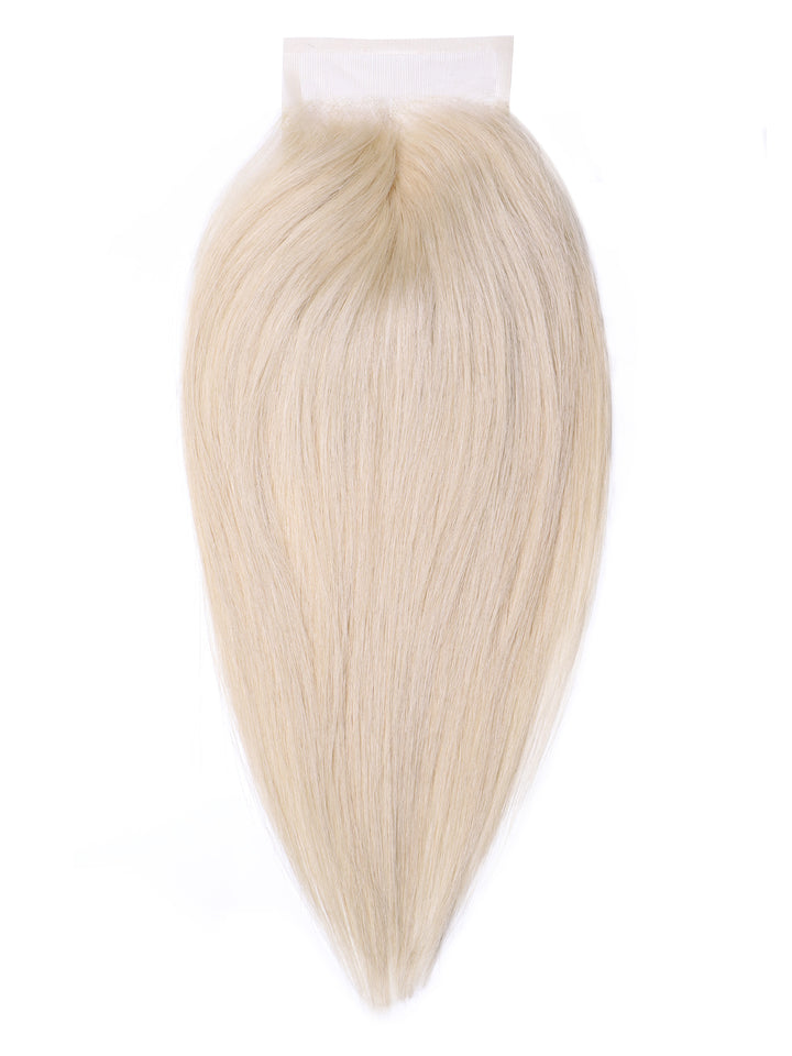 Indique Straight Platinum Blonde 613 Closure