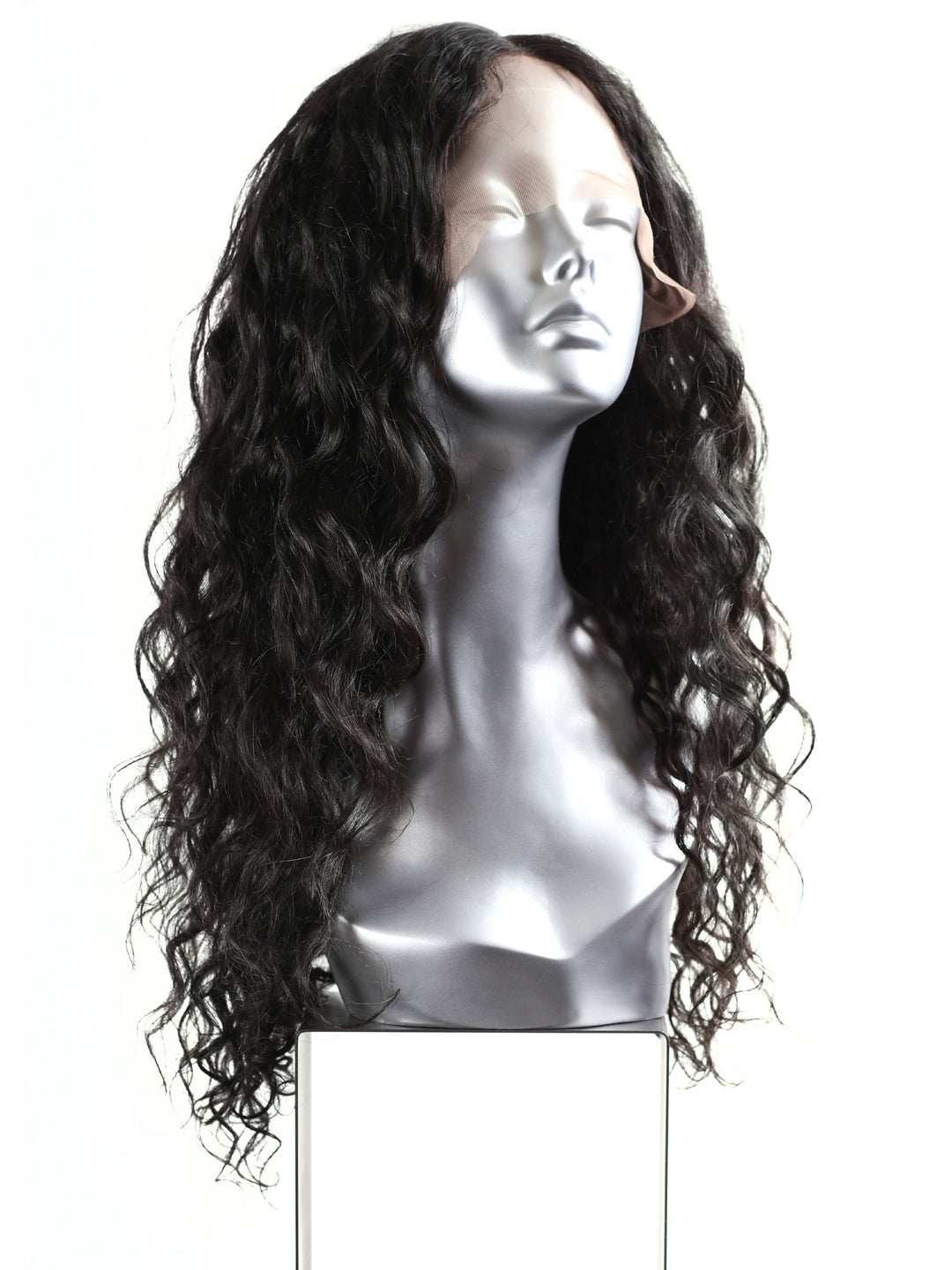 Indique Natural Human Curly Lace Front Wigs With Endless Styling