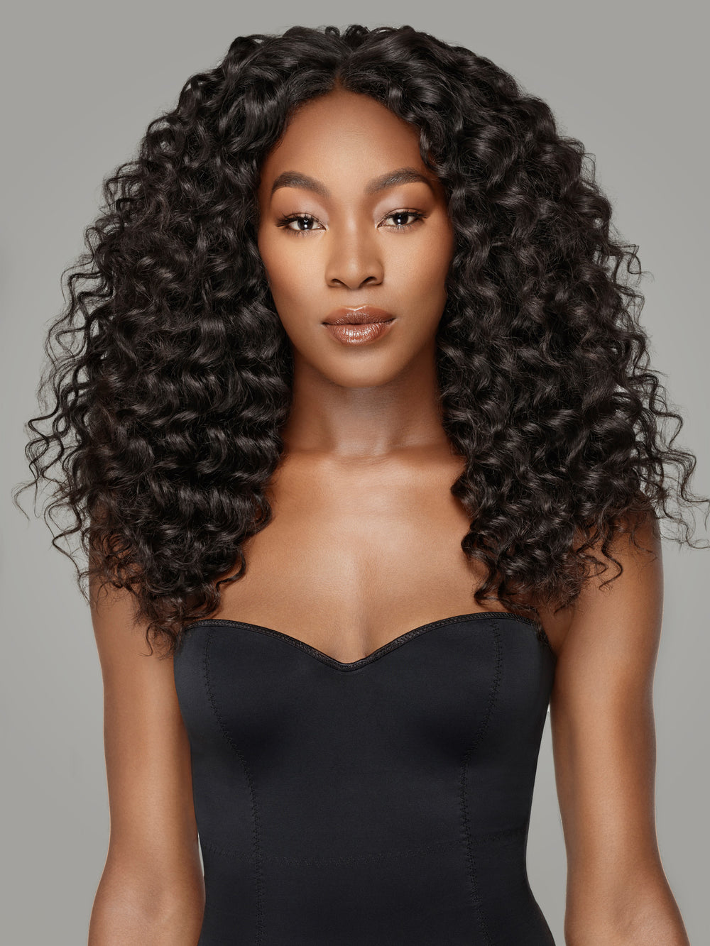 Indique Black Naturally Deep Wavy Remy Hair Texture