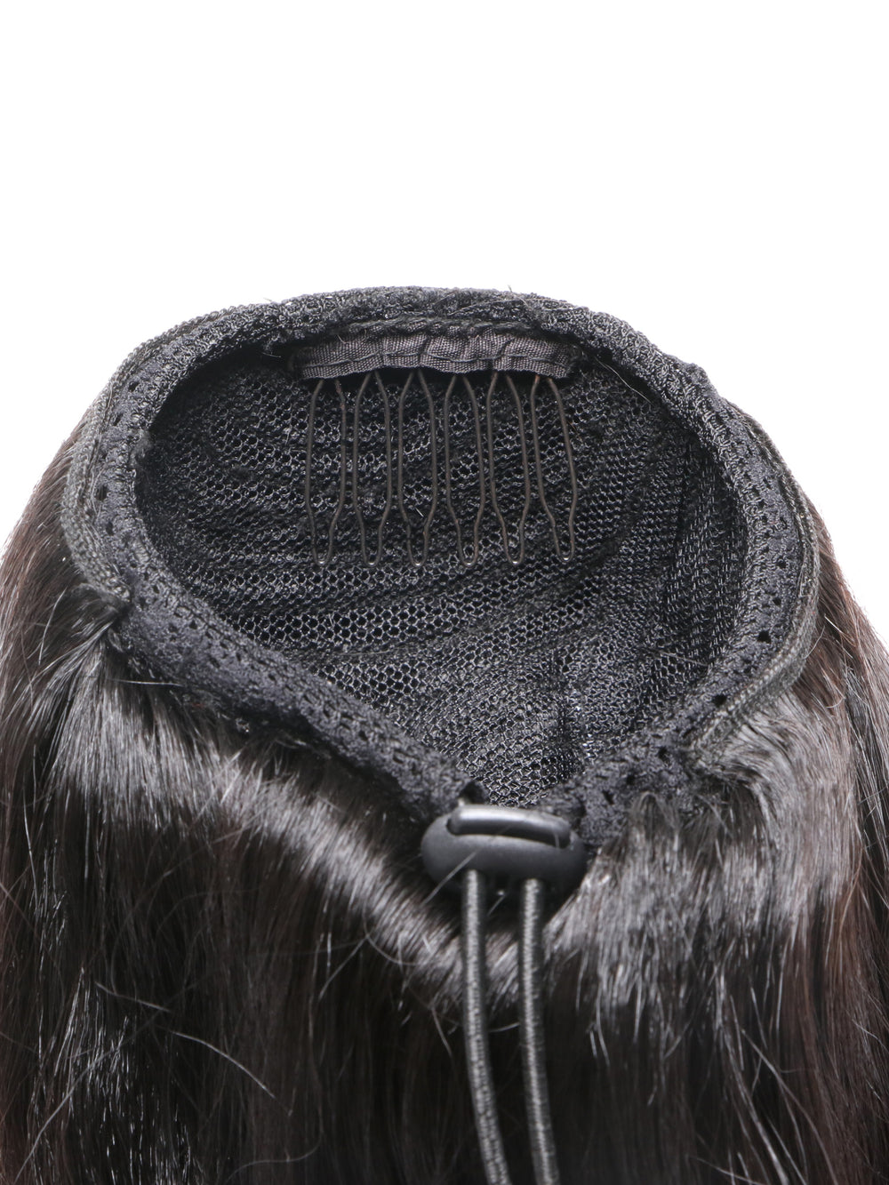 Indique Natural Wavy Virgin Hair Drawstring Ponytail Hairpiece