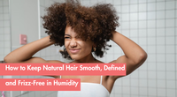 How to Keep Natural Hair Extensions Smooth and Defined in Humidity