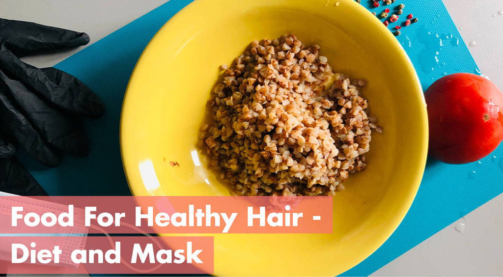 Food For Healthy Hair- Diet and Mask