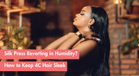How to Stop a Silk Press From Reverting in Humidity: What 4C Hair Actually Needs to Stay Sleek