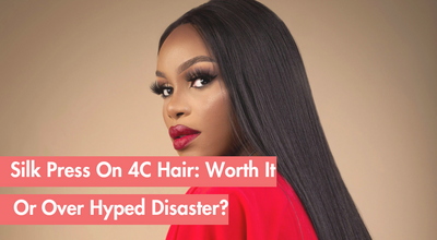 Silk Press on 4C Hair: Pros, Cons, and Heat Safety Tips