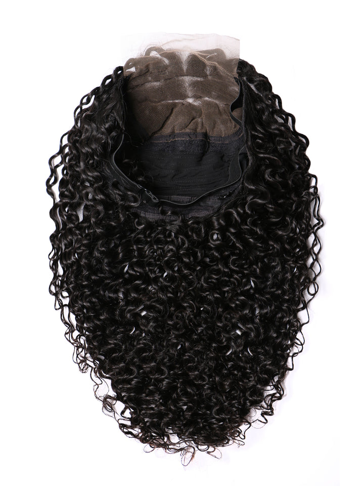 Indique Bounce Coil Lace Frontal Closure Wig Cap