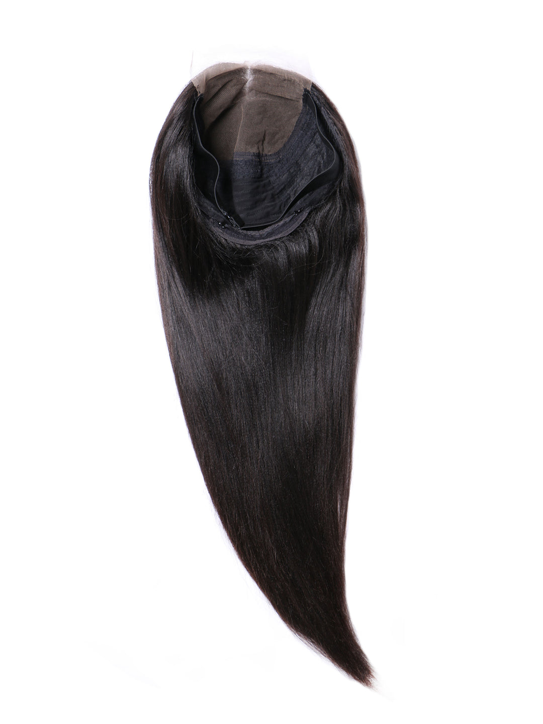 Indique Straight Natural Human Indian Virgin Lace Closure Wig