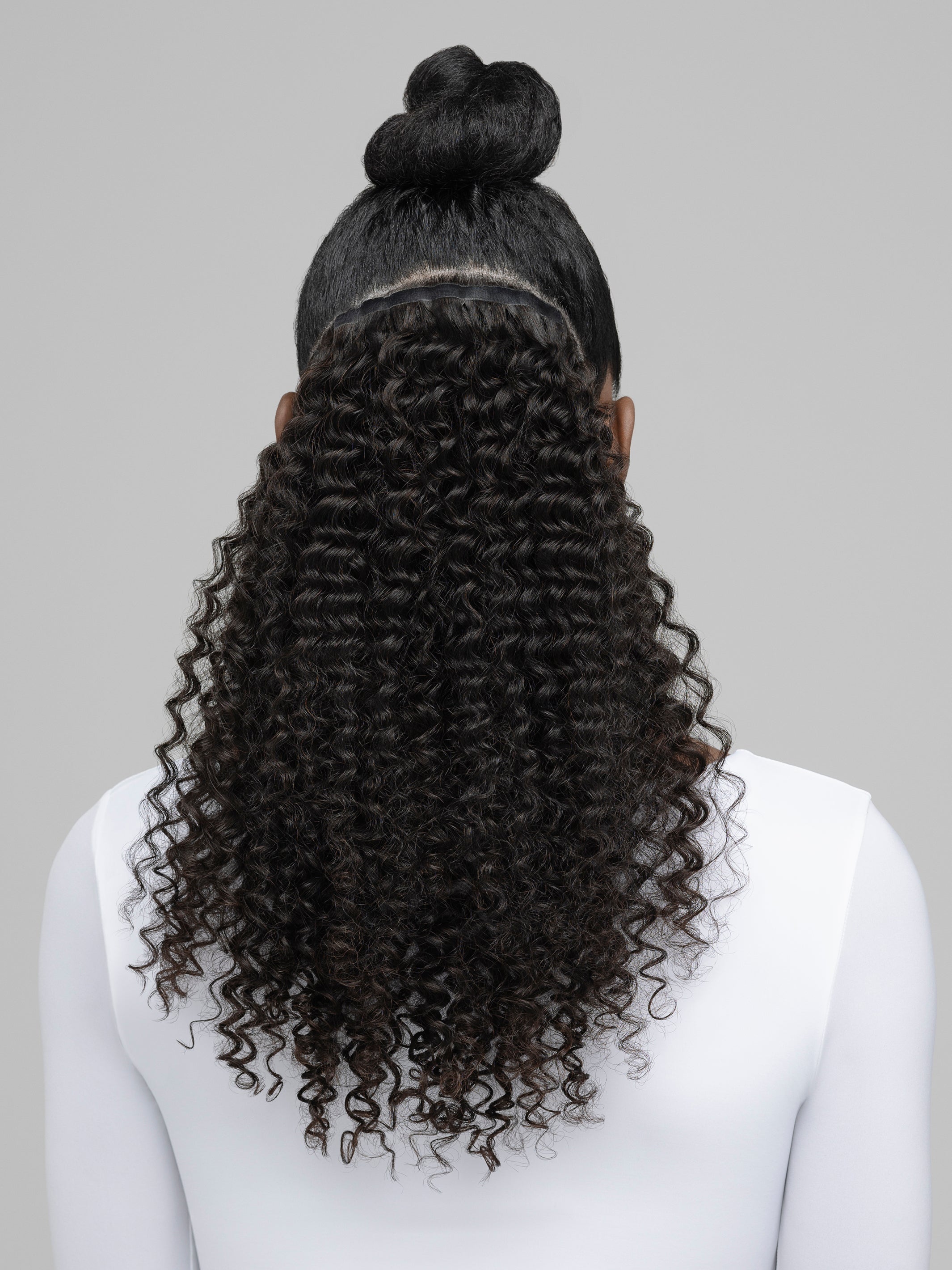 Indique Coil Curl Tape In Hair Extensions