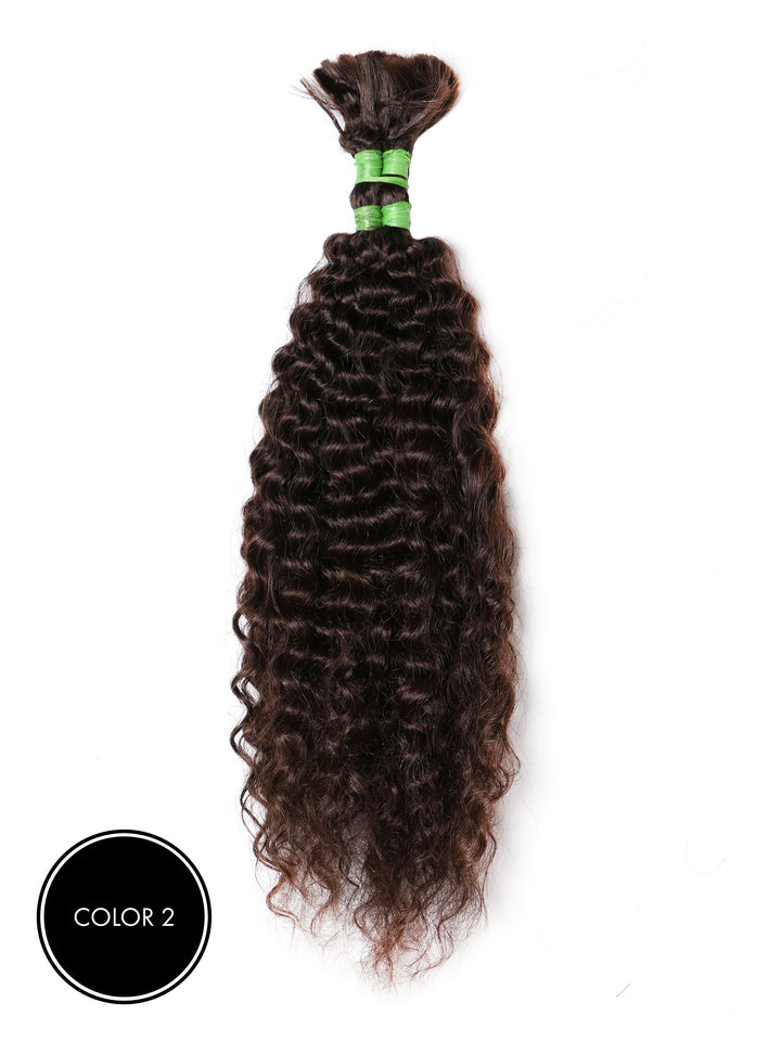 Brown Virgin Hair Braiding Extensions by Indique Hair
