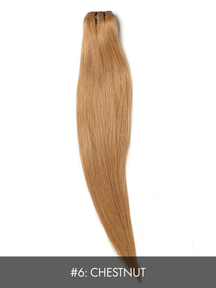 Indique Medium Reddish Shade Brown Color Straight Hair