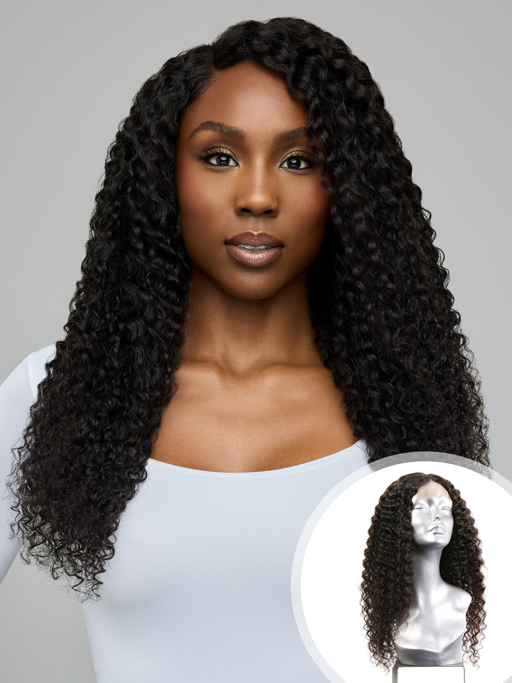 Bounce Coil Curl Closure Wig