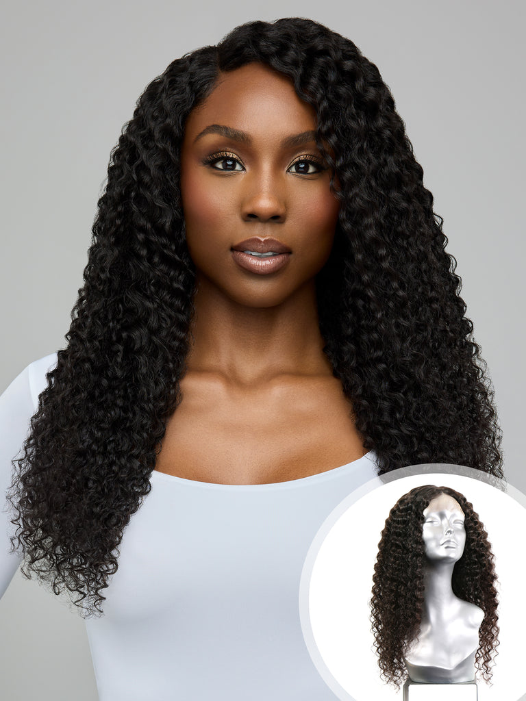 Bounce Coil Curl Closure Wig display picture 3