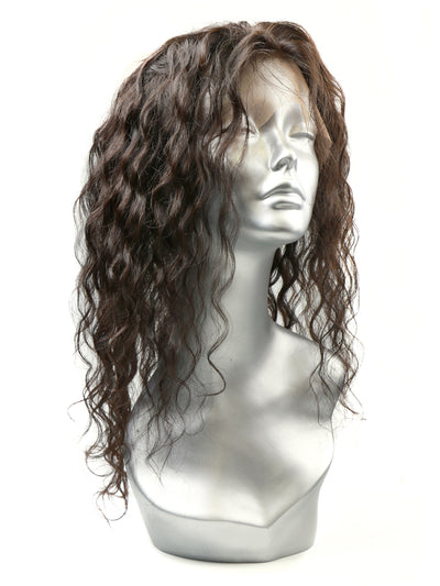 Indique Natural Wavy 360 Frontal Pre-plucked Hairline