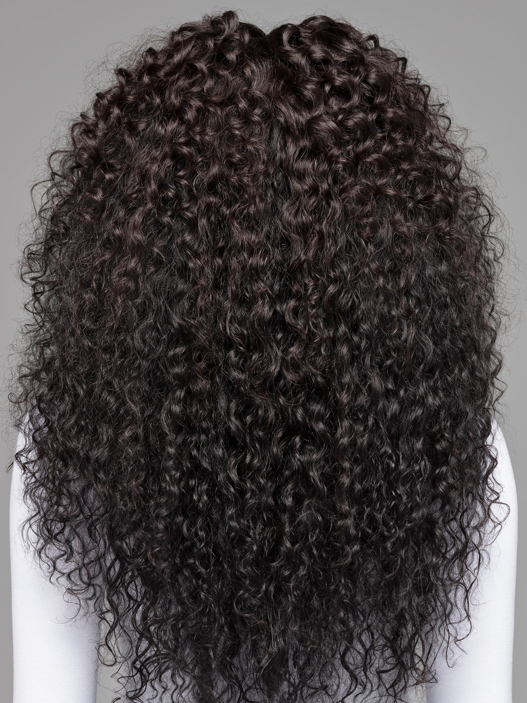 Indique U-Shape Black Curly Hair Extensions Natural Human Hair