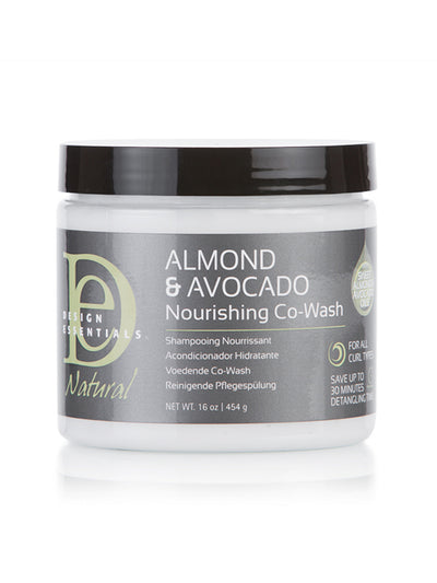 Indique Design Essentials® Almond & Avocado Nourishing Co-Wash 16oz Detangling Cleansing Cream