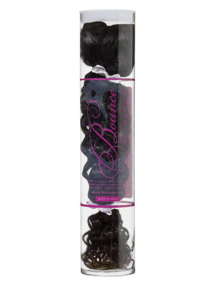 Indique Black African American Spiral Curl Deep Wave Closure
