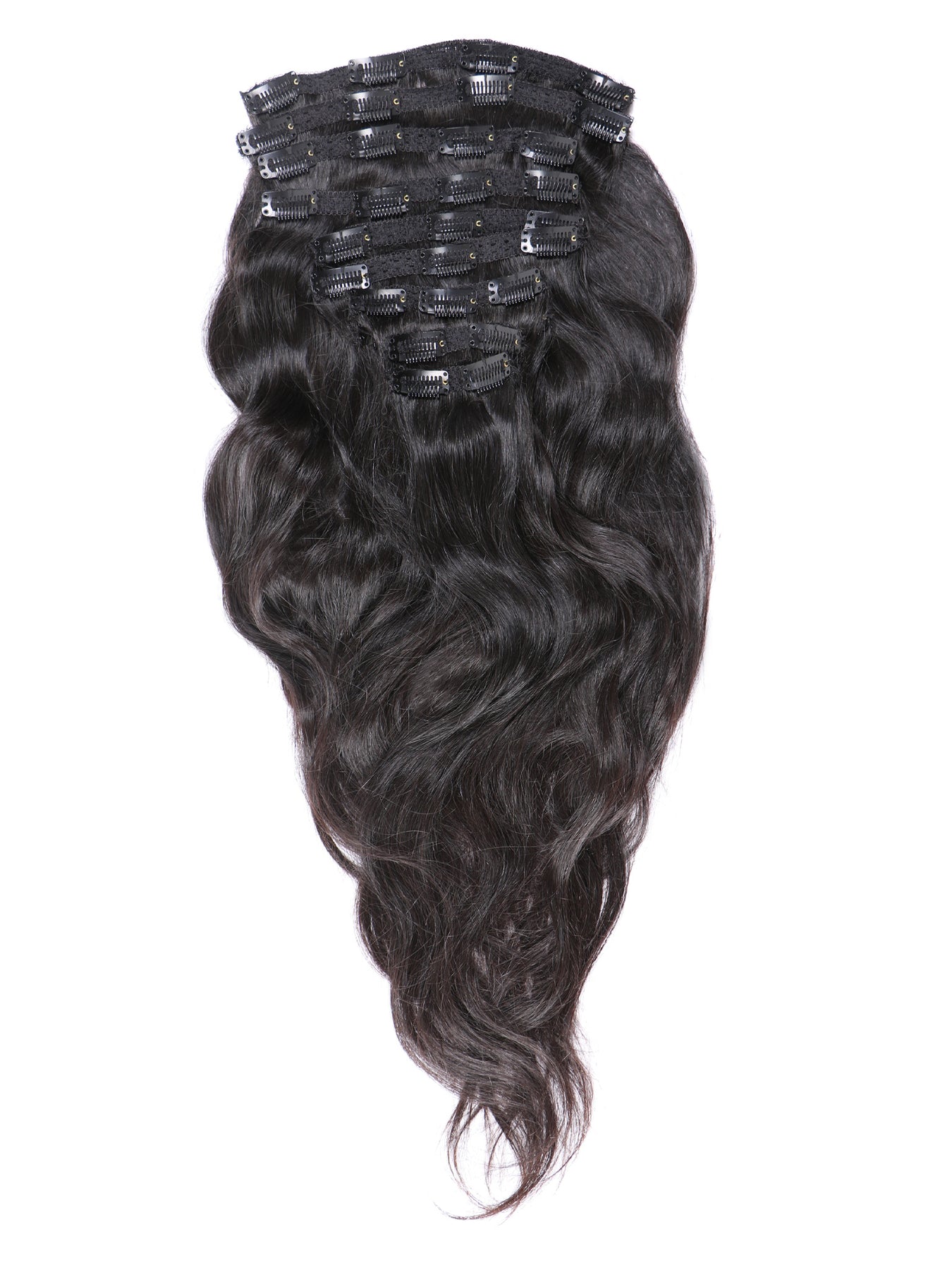 Pure Wavy ClipIn Hair Extensions Indique Hair