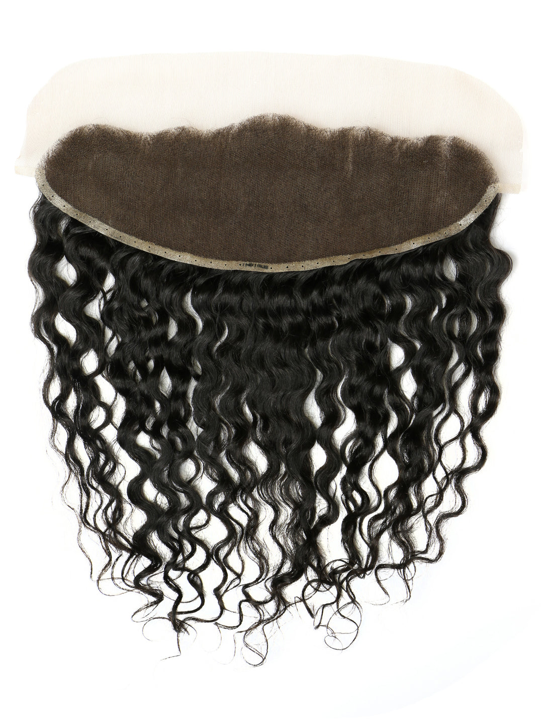 Indique Black Curly Natural Human Hair Frontal