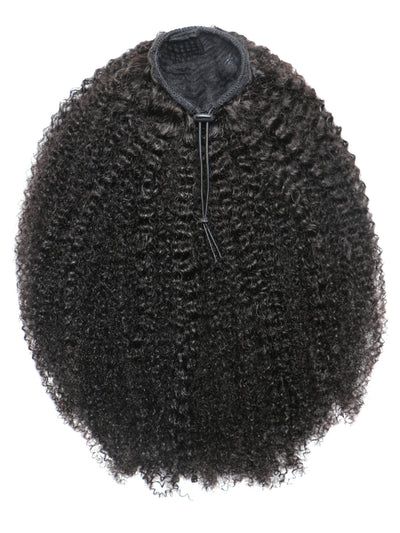 Indique Remix Organic Curl Ponytail Natural Black Color