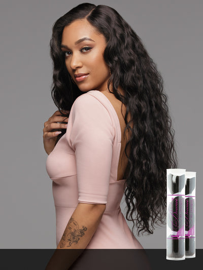 Indique Bounce Beach Wave Bundle Deal Virgin Hair