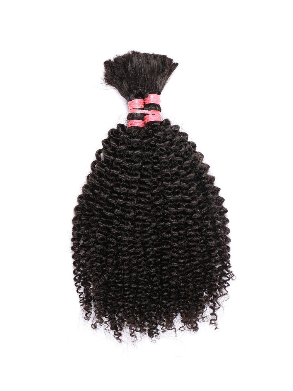 Indique Kinky Curly Human Hair Braiding Hair