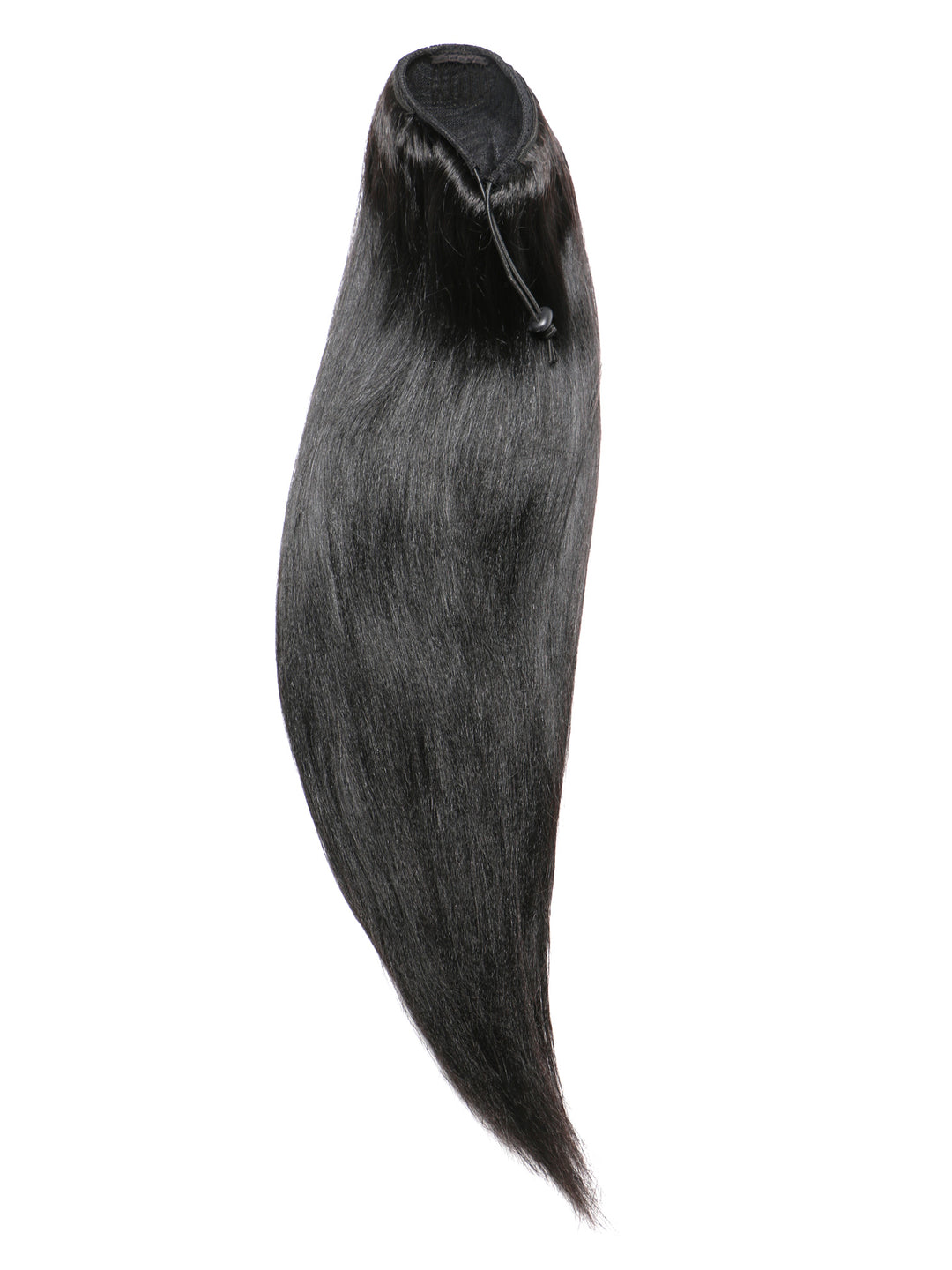 Indique Straight Hair Drawstring Ponytail Virgin Hair Natural Texture