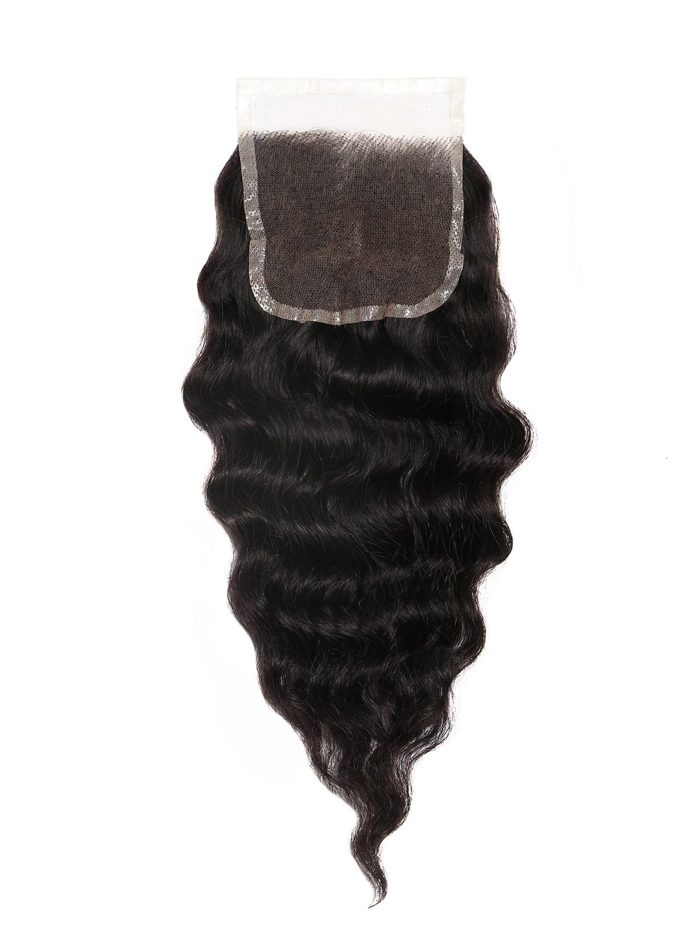 Indique Wavy Hair With Closure Human Hair Wefts