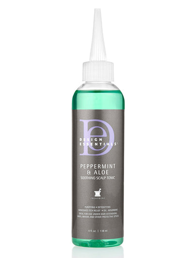 Indique Design Essentials® Peppermint & Aloe Soothing Scalp Tonic 4oz For Human Hair Extensions