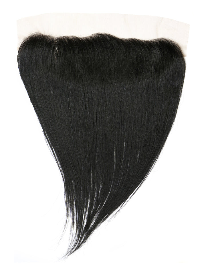 Indique Pressed Straight Frontal Wig Natural Human Hair