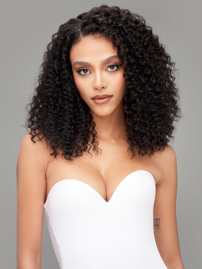 Indique Hair Bundles With Closure Curly Hair Online
